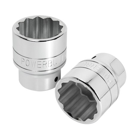 Powerbuilt 3/4" Dr. 12 Pt Standard Socket - Metric - 42 mm 943245
